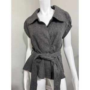 Wool Blend Y2K Retro Girly Blazer Sz M Academia Teacher NWT